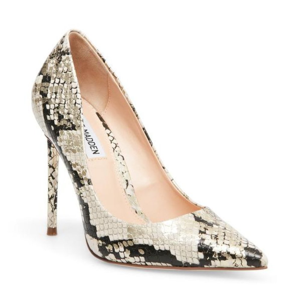 Worn and loved Steve Madden Animal Print Heels